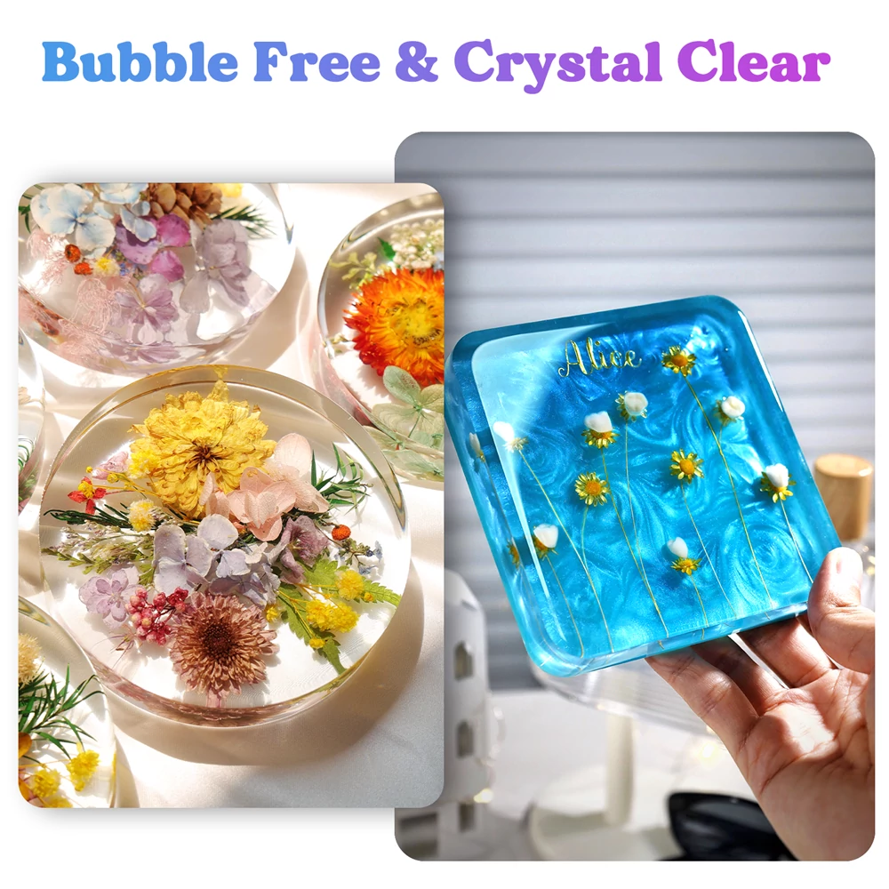 Not Yellowing & Low Odor Casting Resin for Art