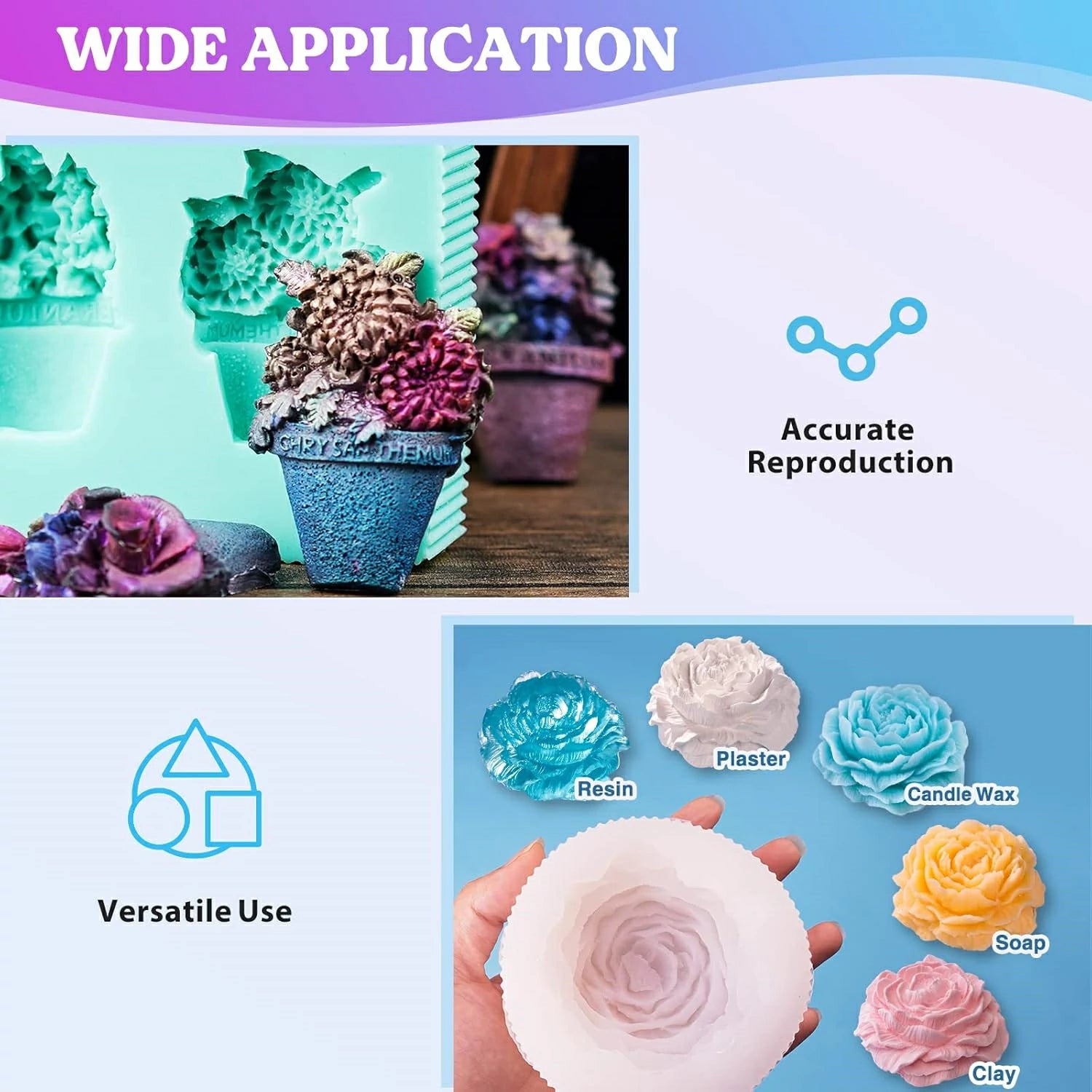 silicone rubber for resin molds