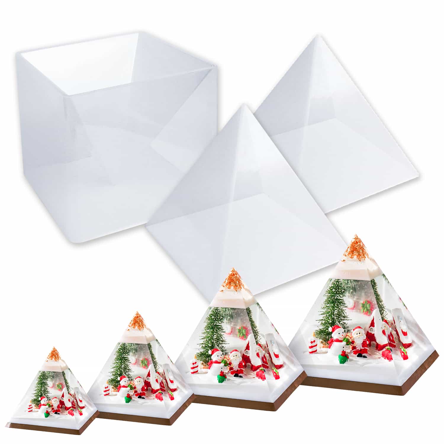 Pyramid Resin Molds