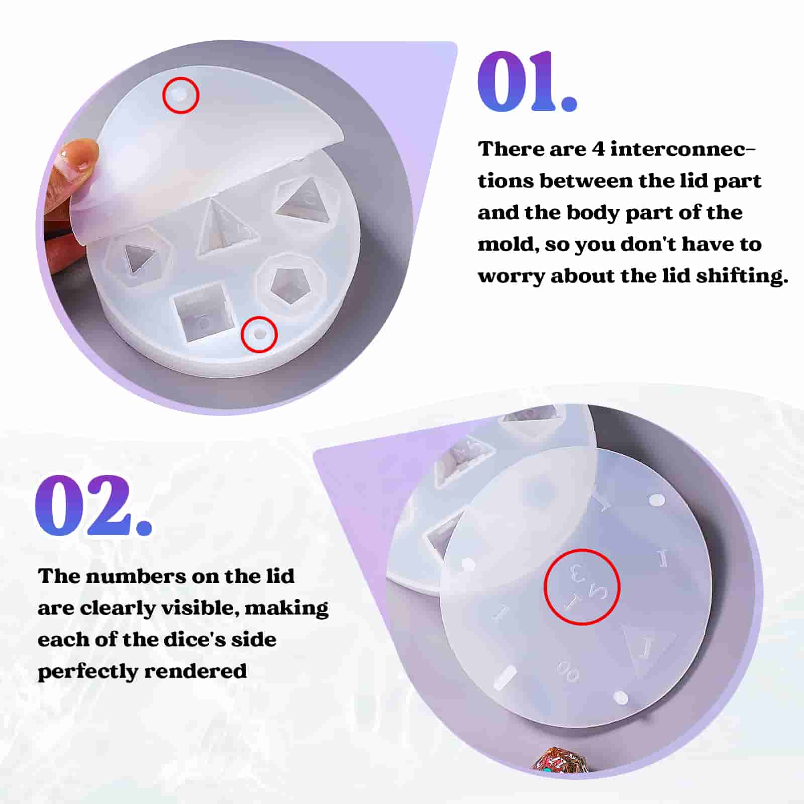 resin dice mold