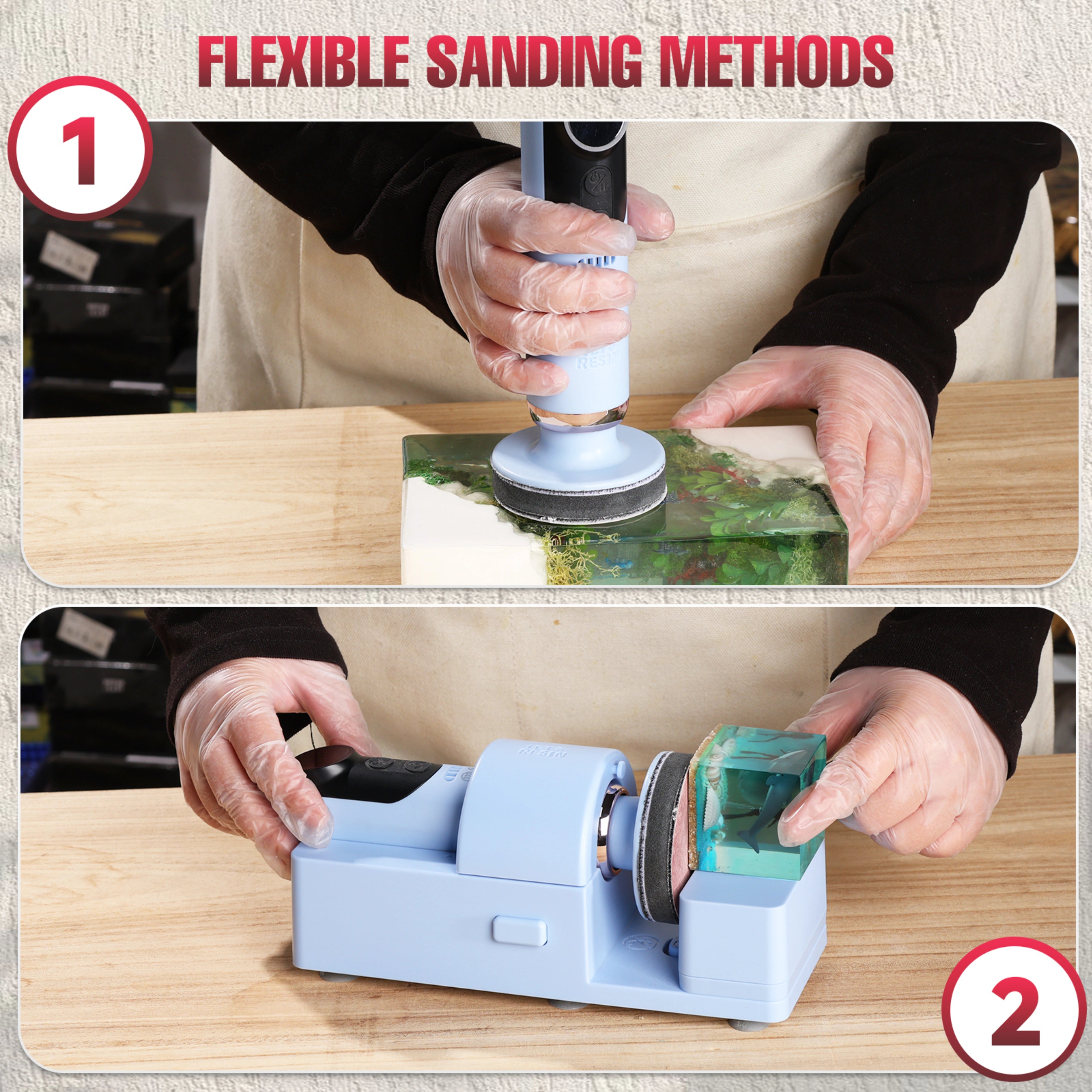 Sanding Disc & Sandpapers Set - 3 inch