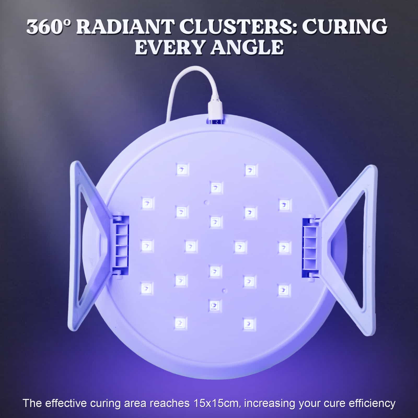 Round UV Resin Light
