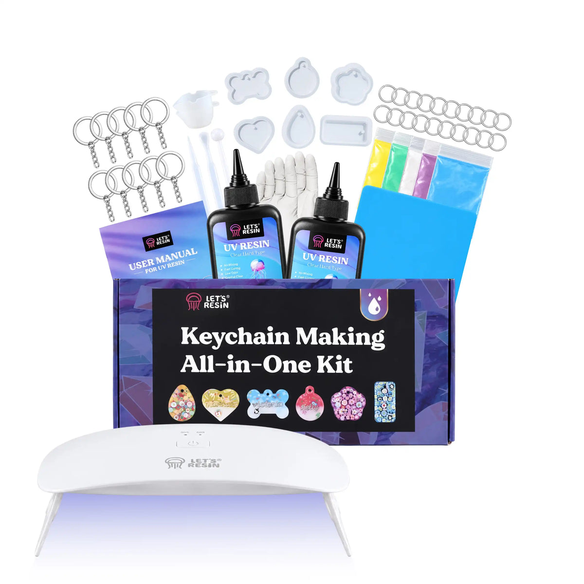 Keychain Making All-in-one Kit