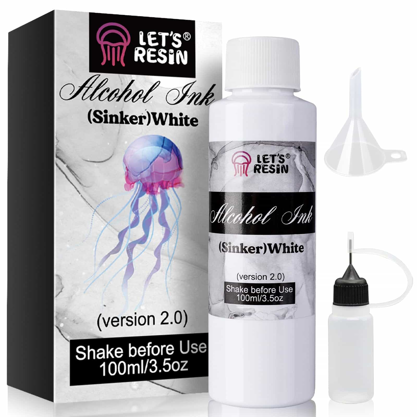 Upgraded White Alcohol Ink Sinker