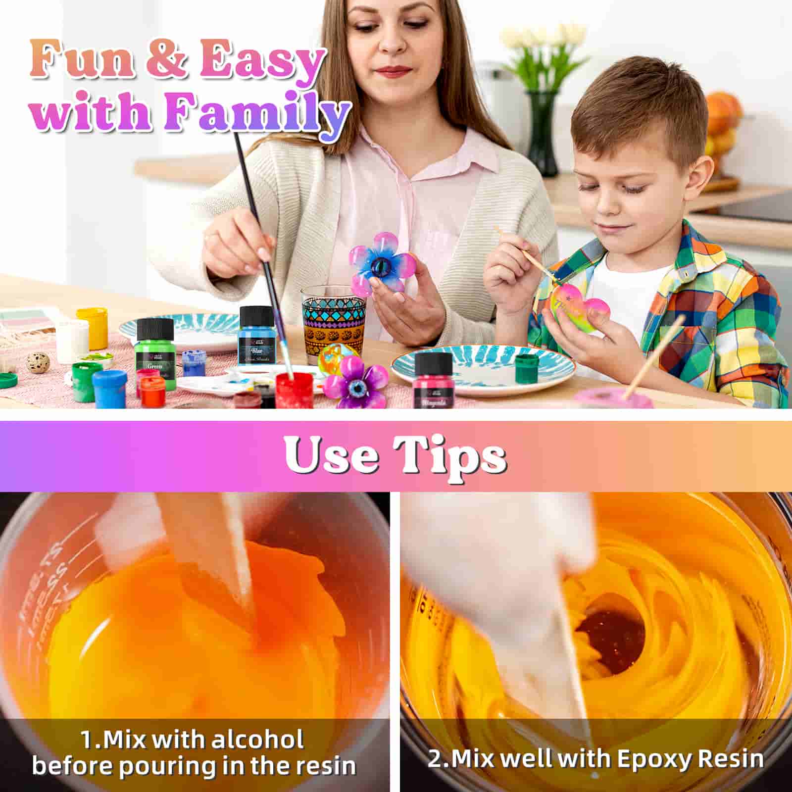 Neon Mica Powder Set