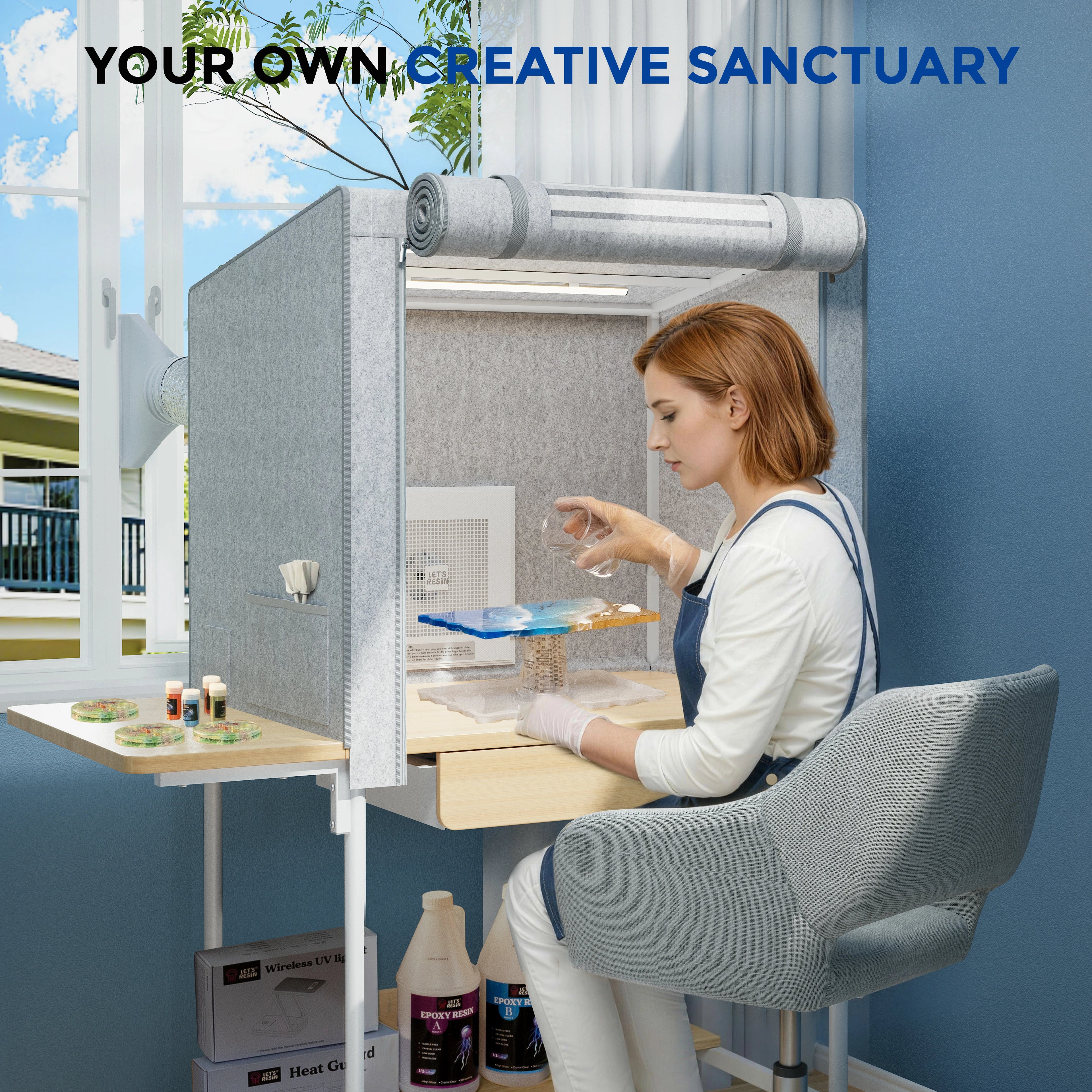 AirCube Multi-Function Purification Workbench