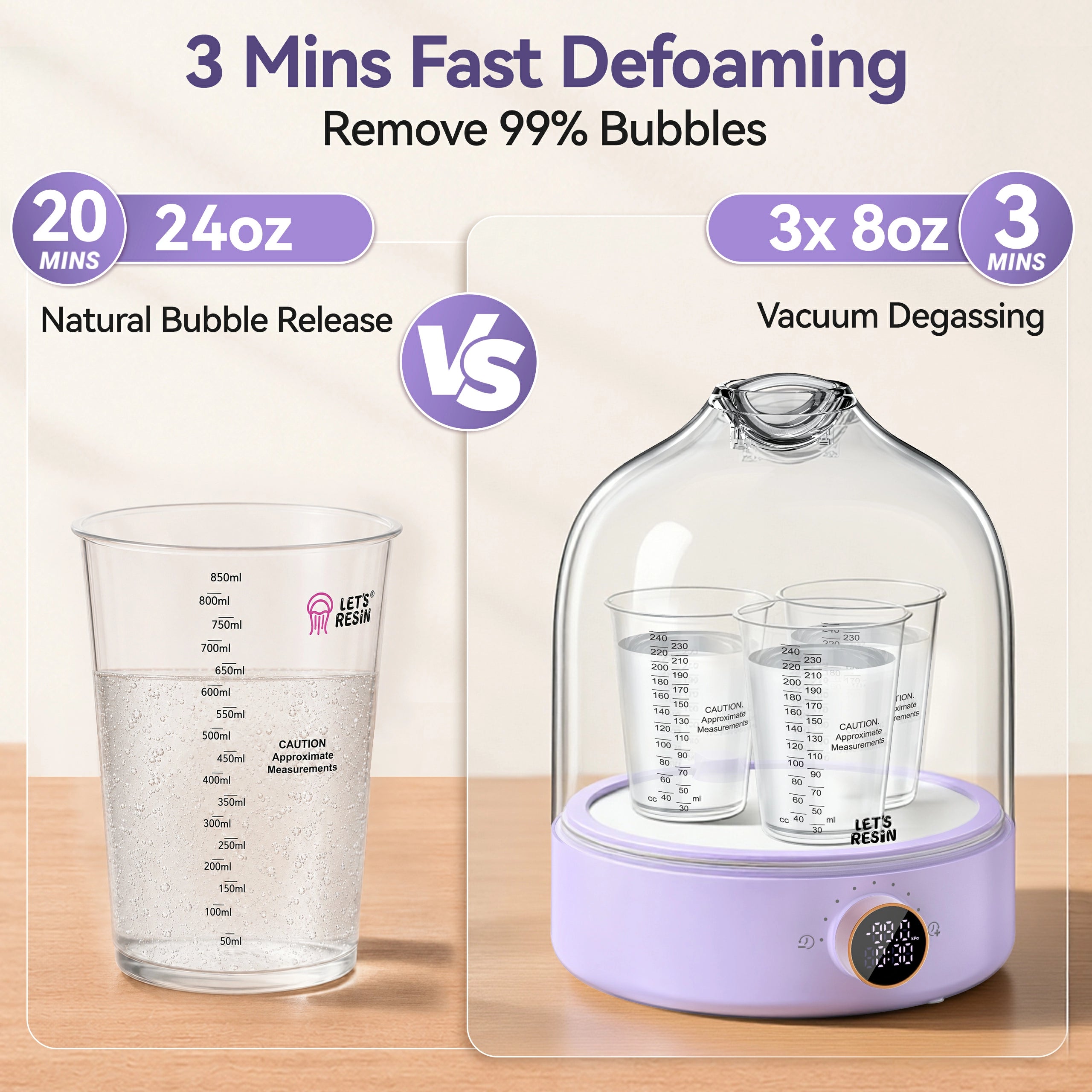 AirZero Pro for bubble-free resin