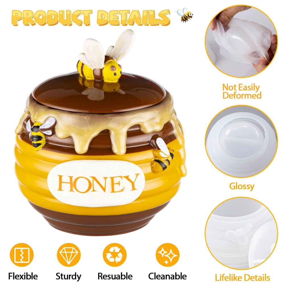 Bee Jar Resin Mold