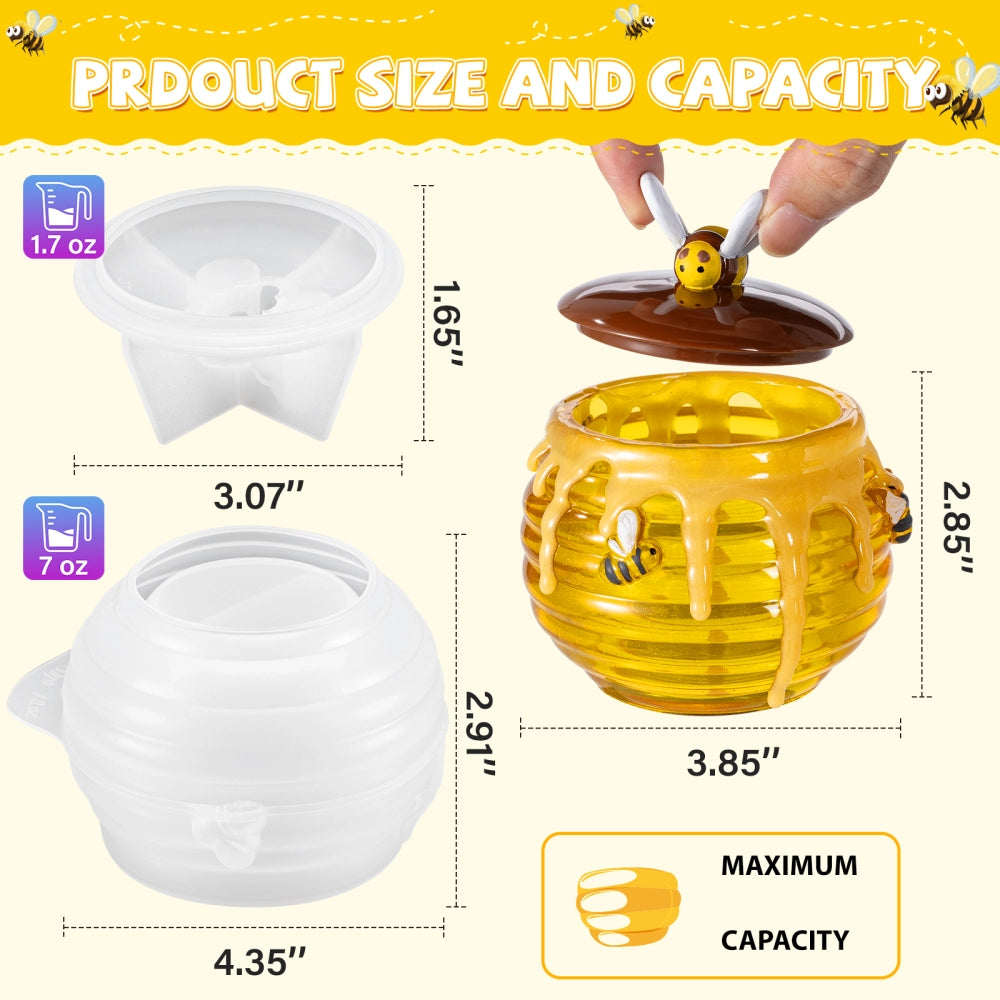 Bee Jar Resin Mold
