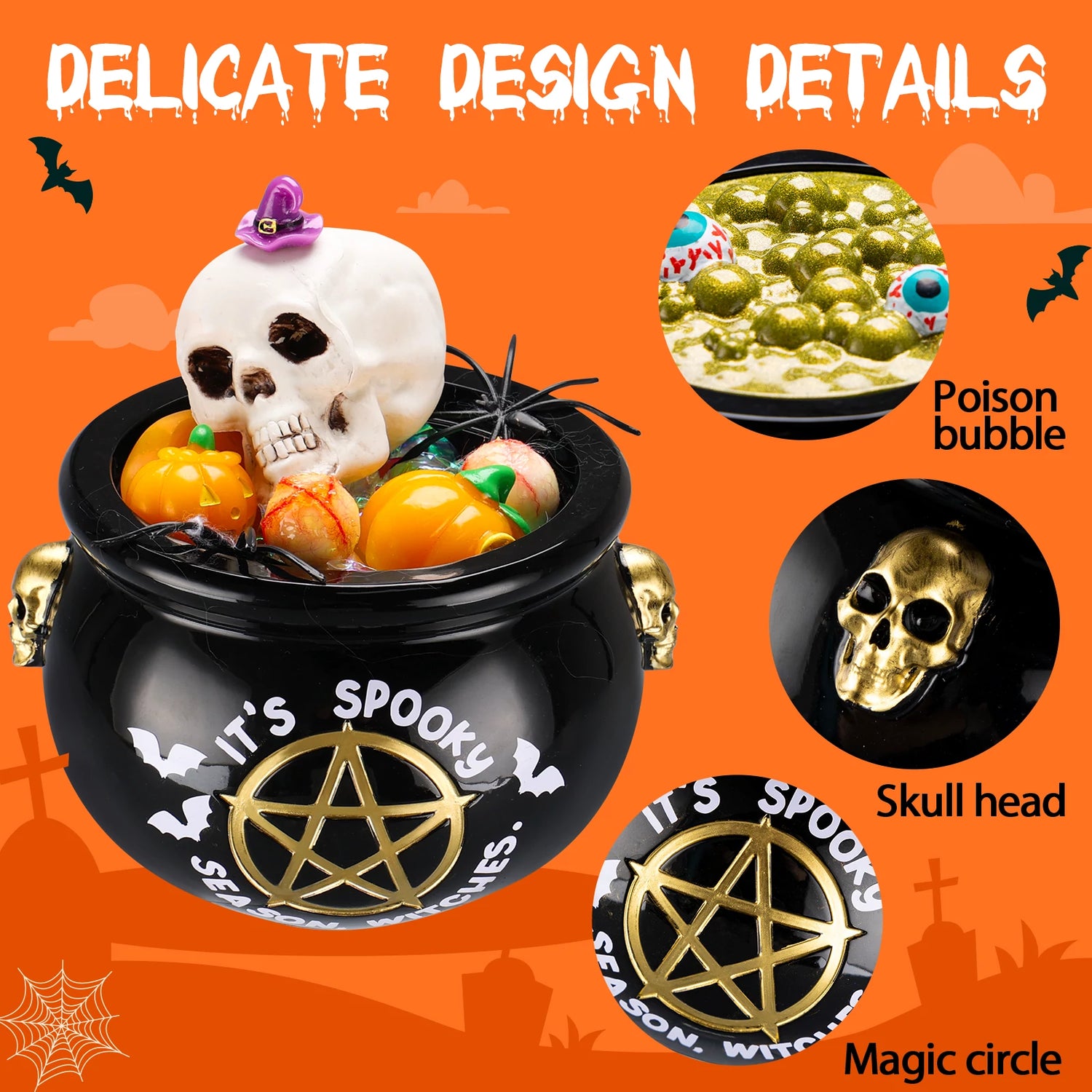 Cauldron Silicone Molds