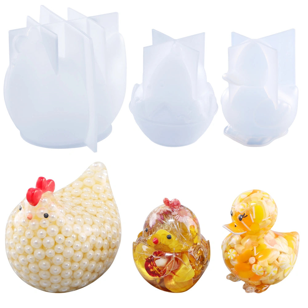 Chick & Duck Resin Molds