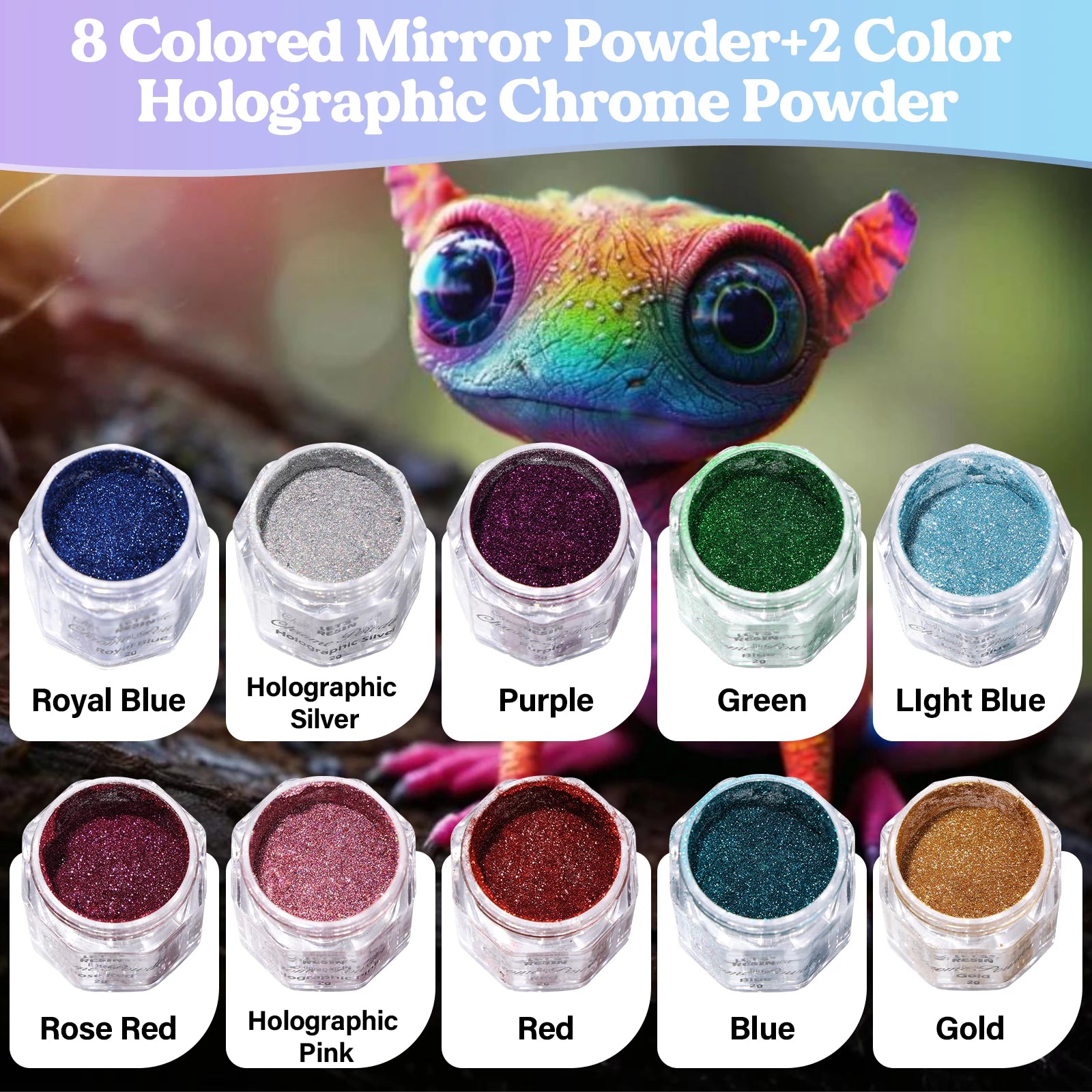 Epoxy Resin Chrome Powder Pigment
