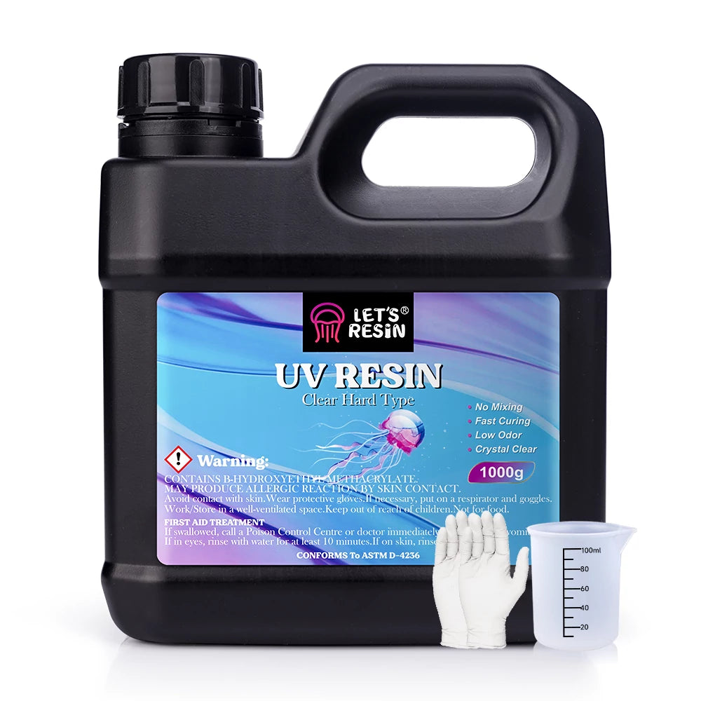 Bubble Free UV Epoxy Resin
