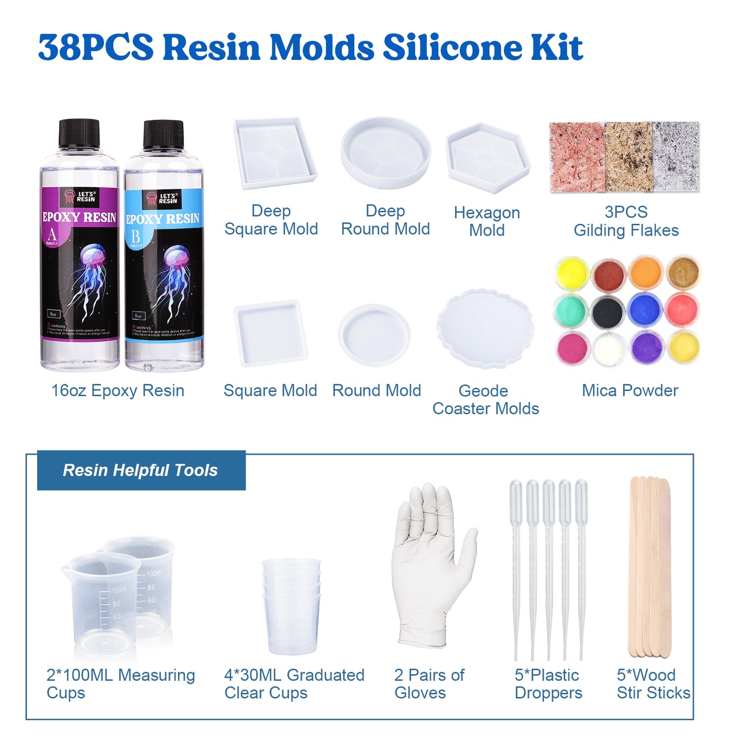Epoxy Resin Kit for Beginners