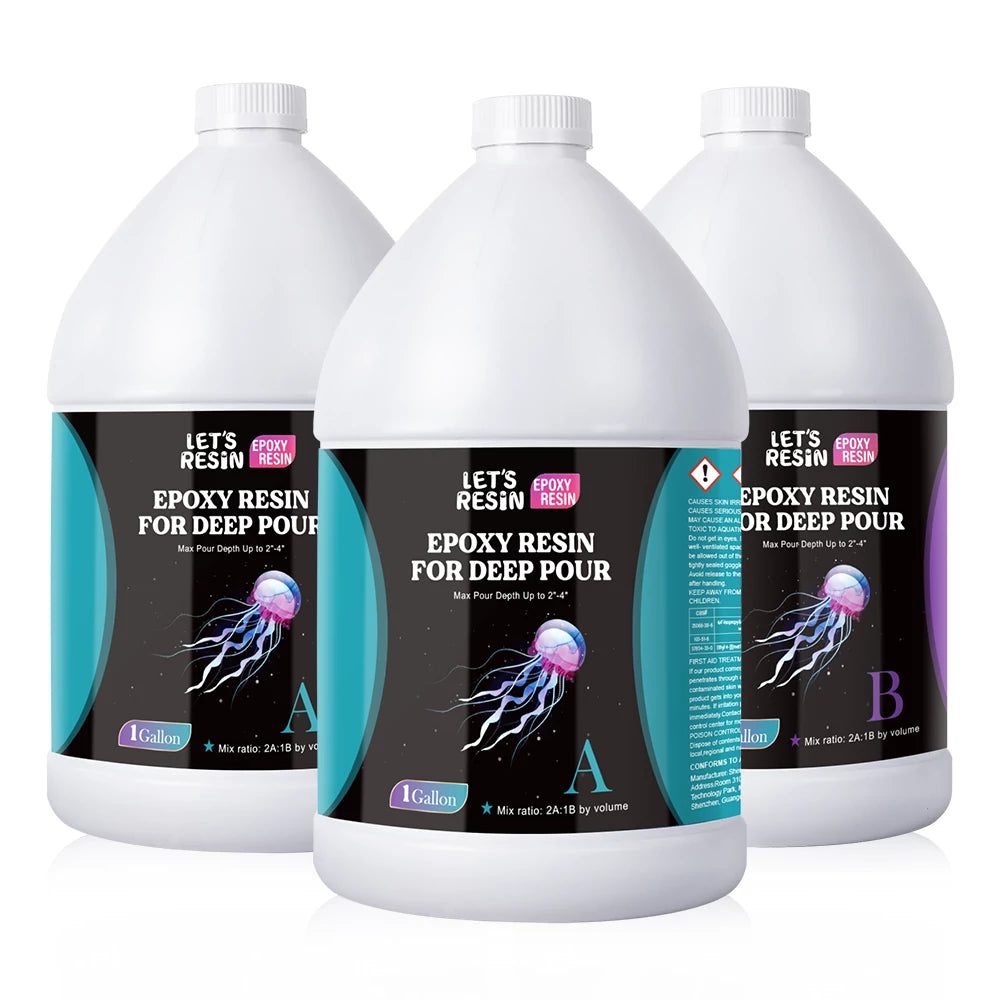 Bubble Free Deep Pour Clear Epoxy Resin Kit