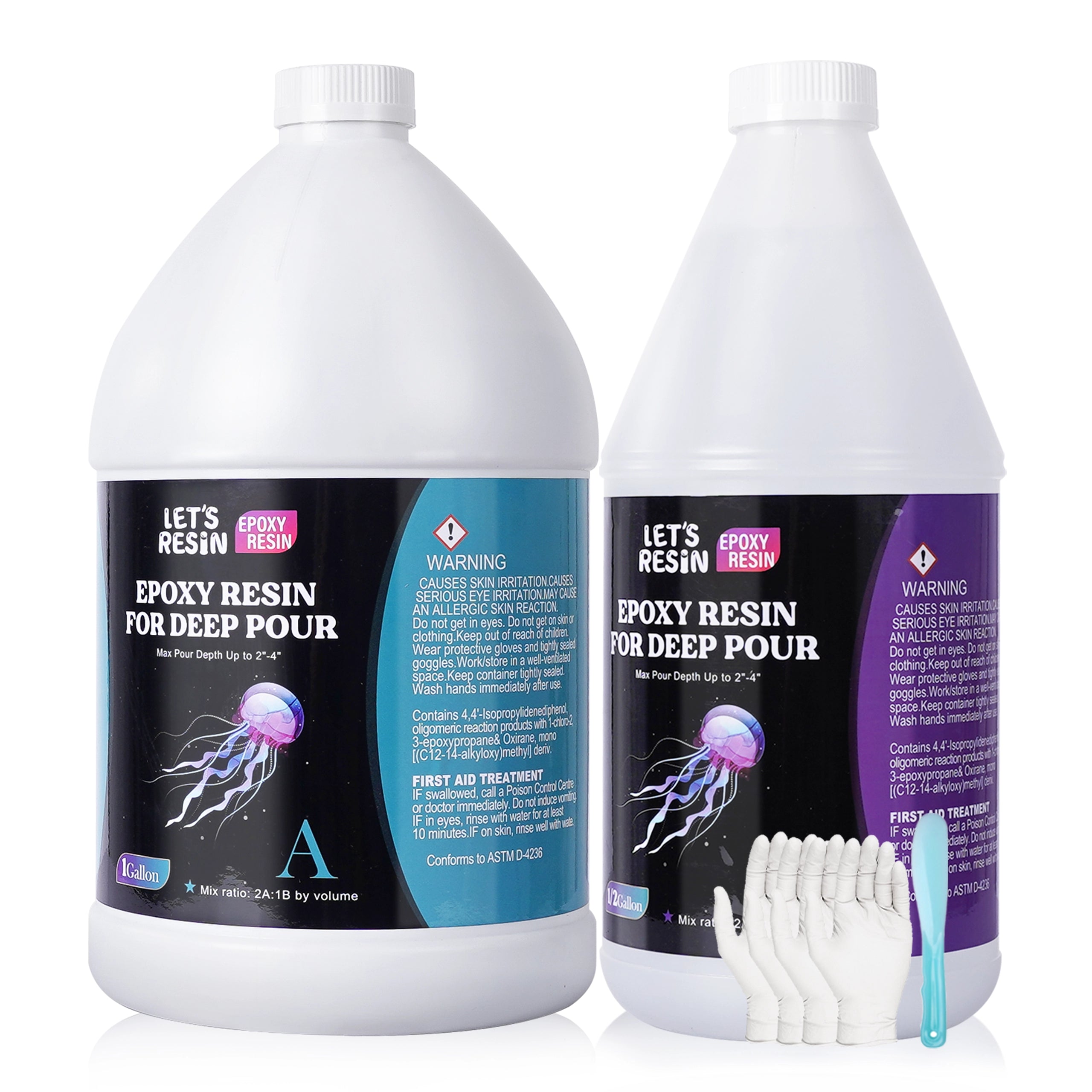 Deep Pour Epoxy Resin Kit