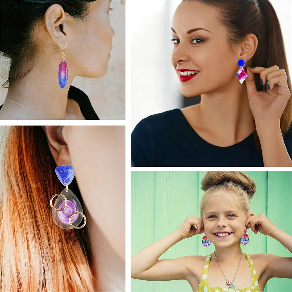 resin molds earrings