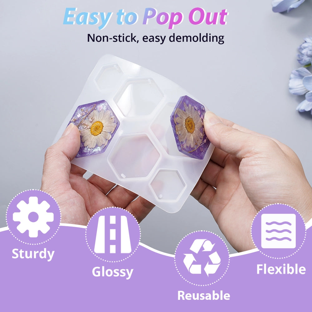 Earring & Pendants Resin Molds