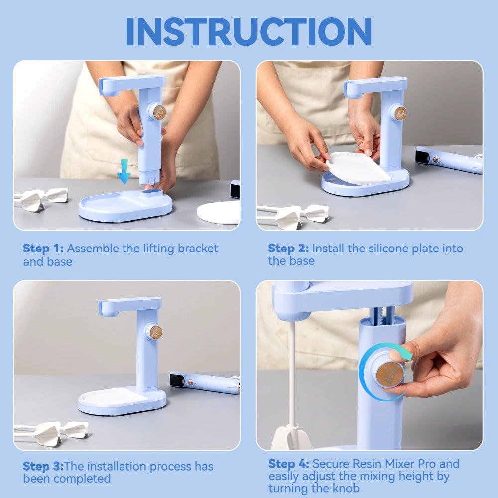Electric Resin Mixer Stand
