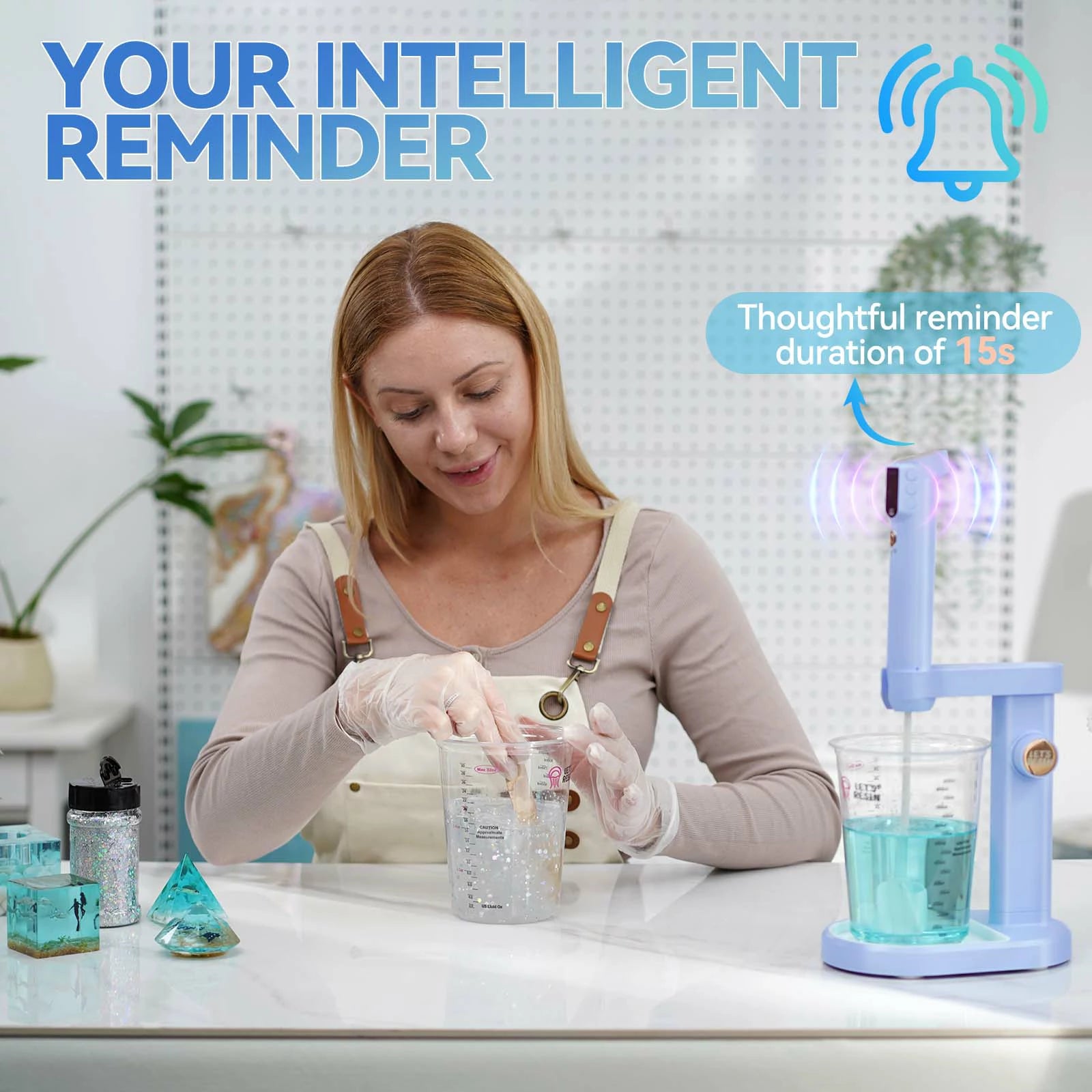 M2 Electric Resin Mixer Pro Set