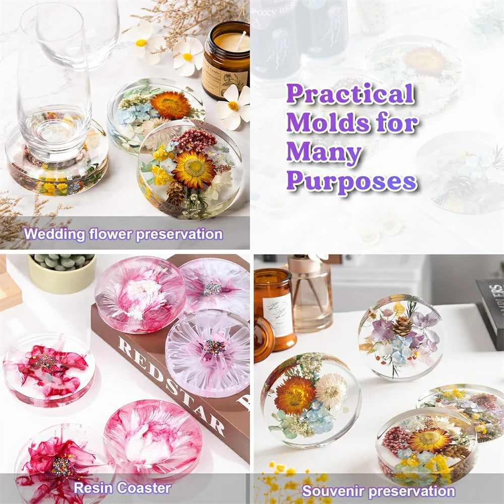 flower coaster mold
