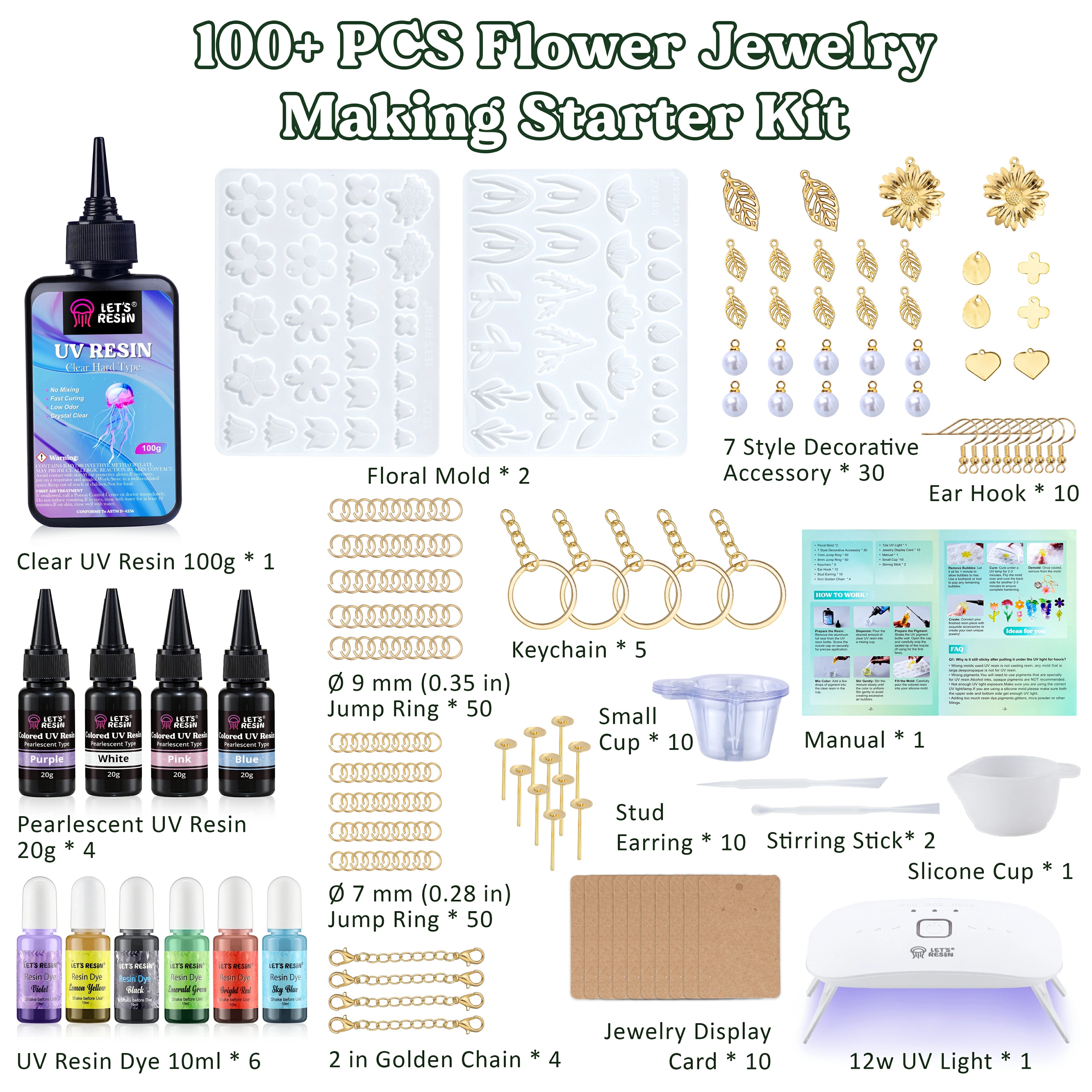 Flower Jewelry All-in-one Kit