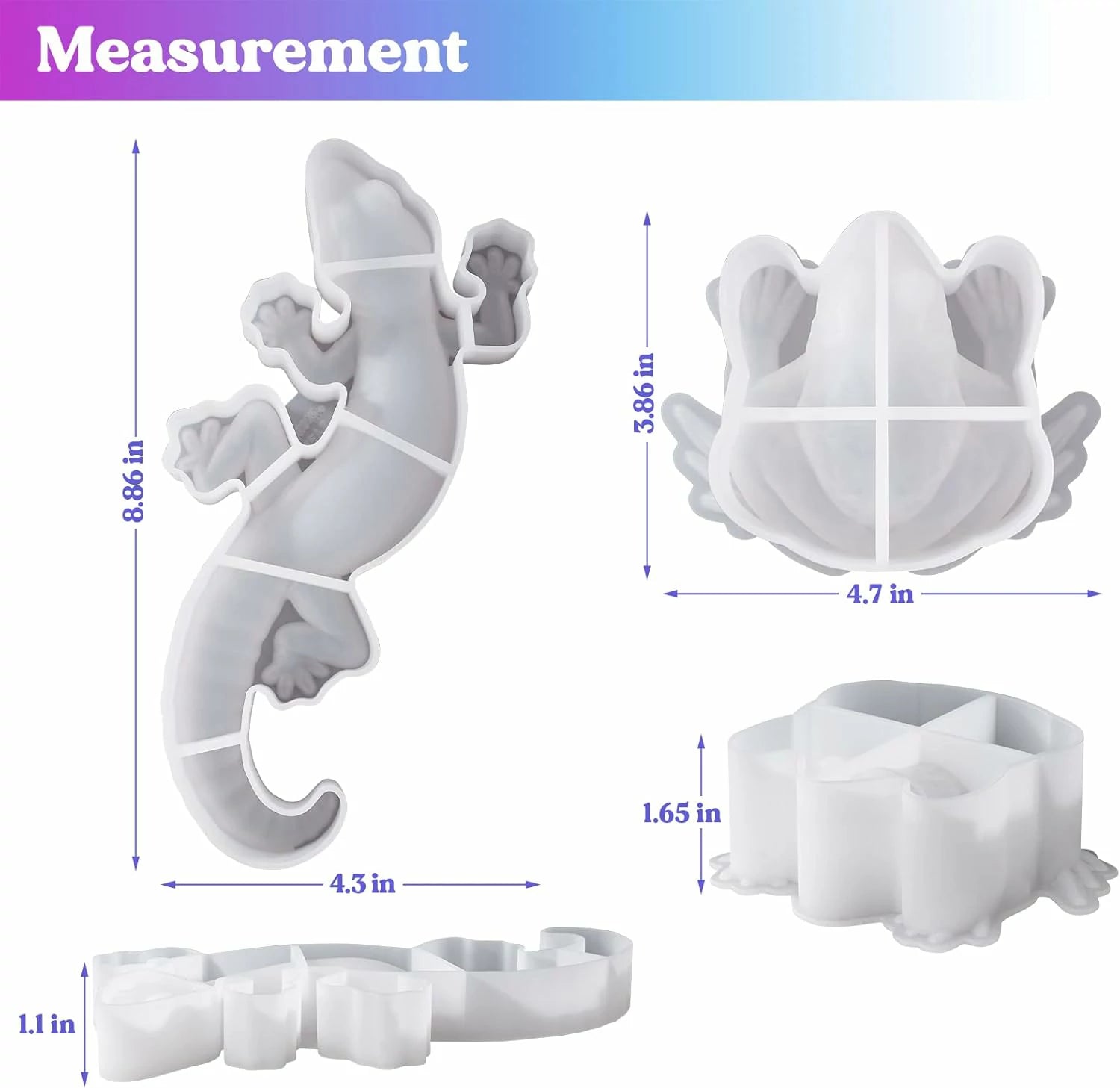 Animal Silicone Molds