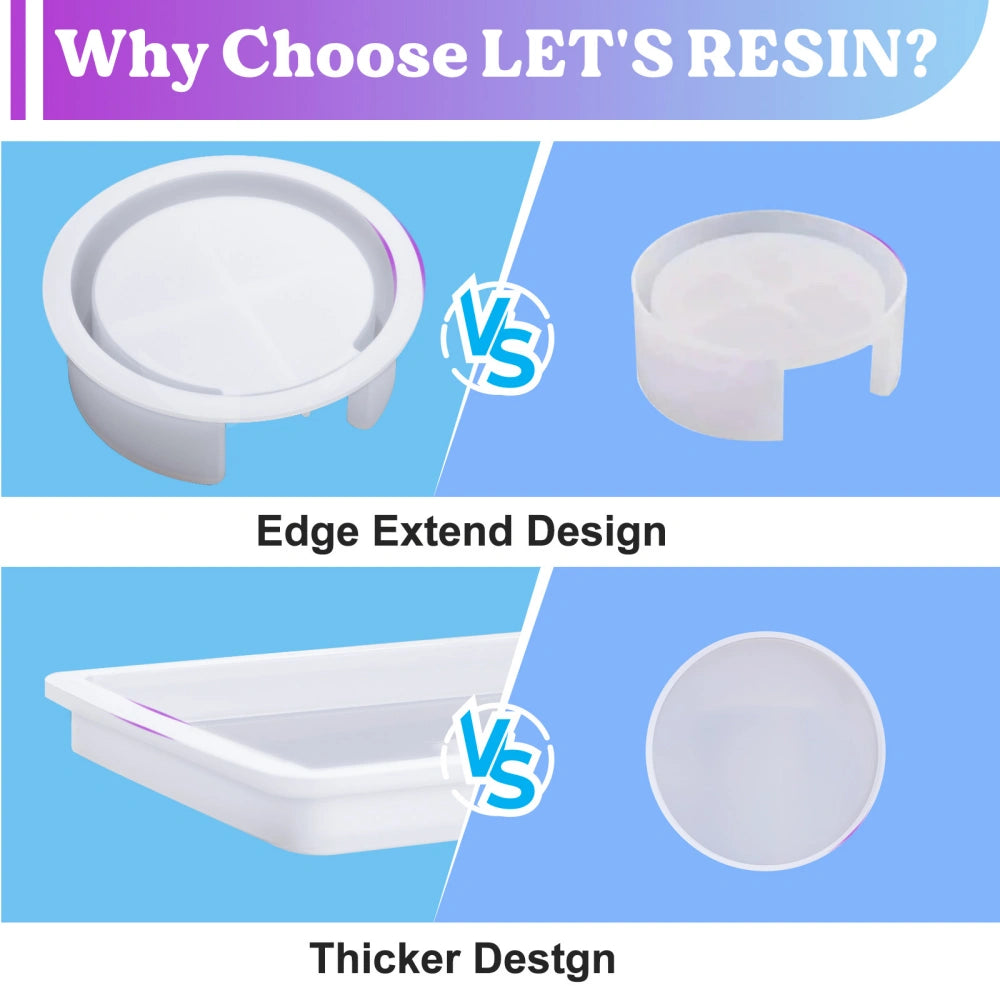 coaster molds for resin