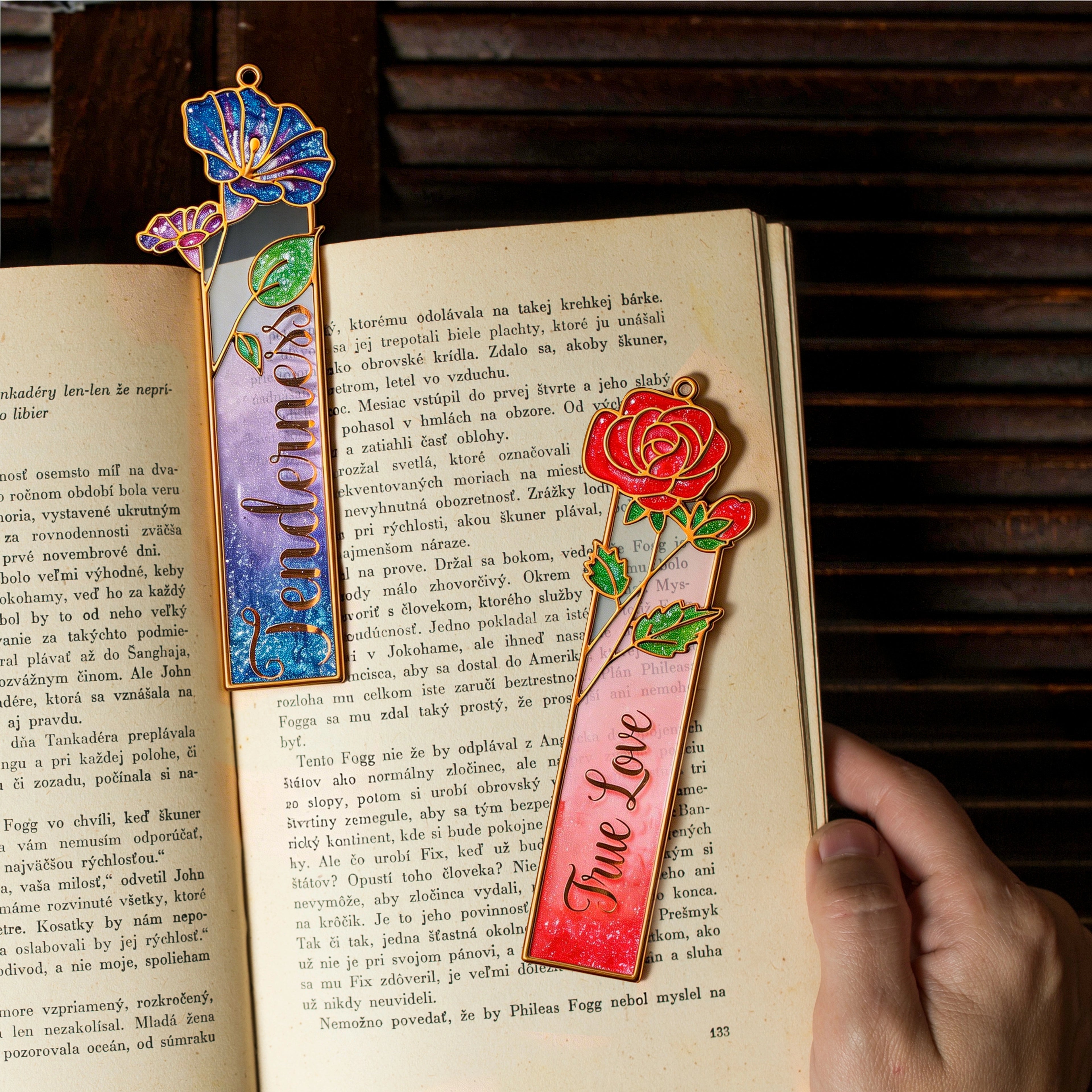 Gold Metal Bookmark Kit – BloomTop Series