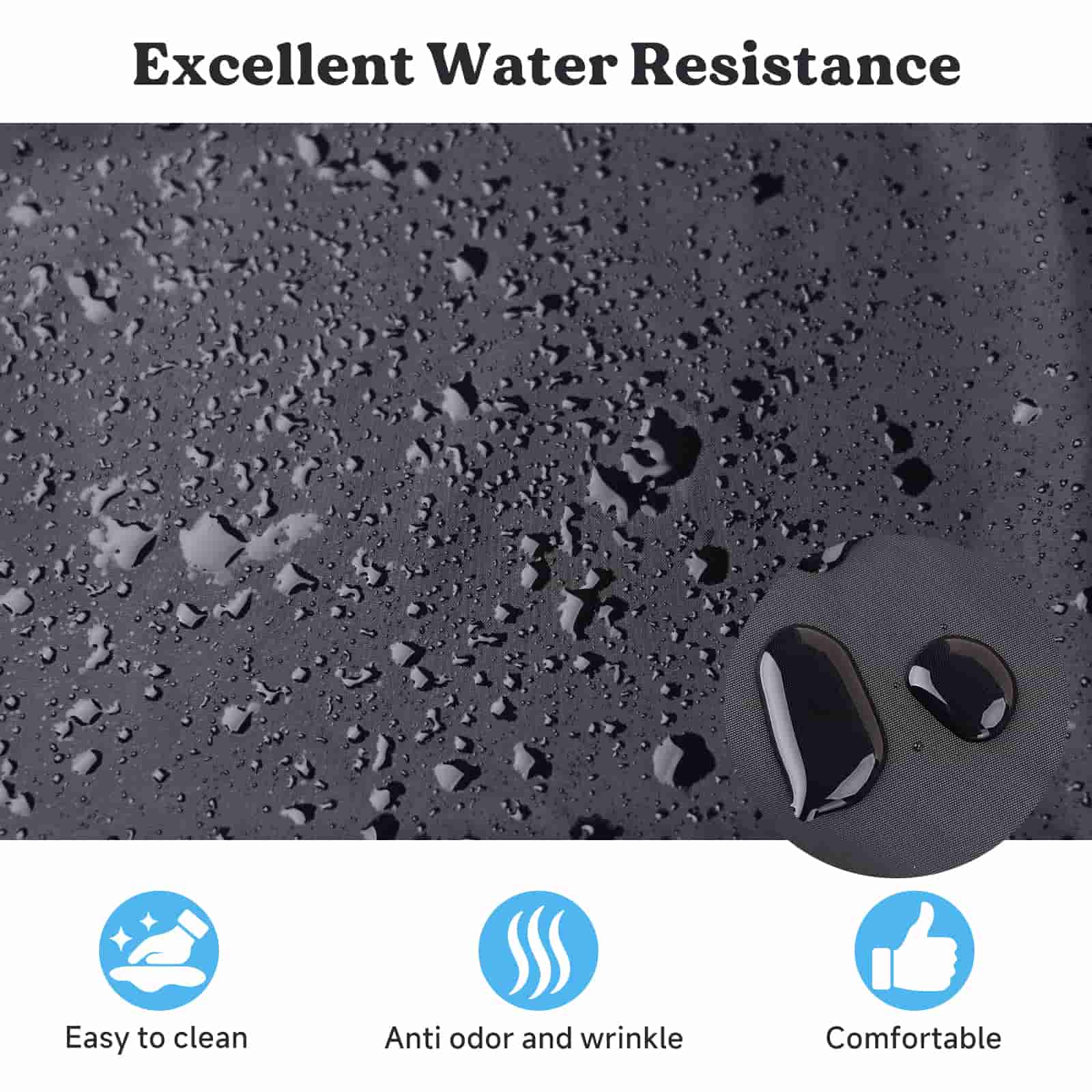 resin apron kit with excellent water Resistance, easy to clean, anti odor and wrinkle