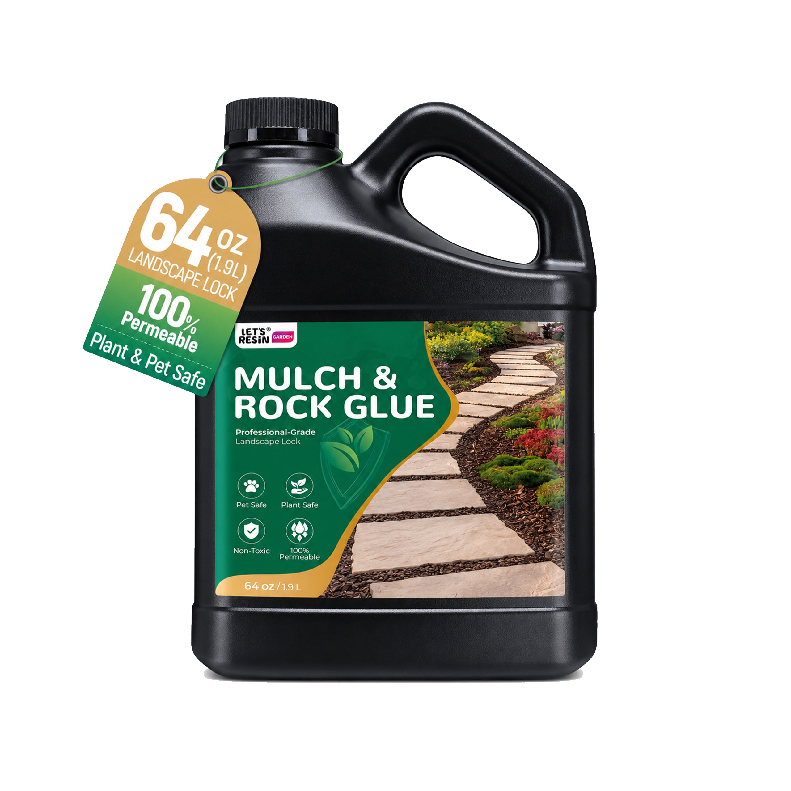 Mulch & Rock Glue