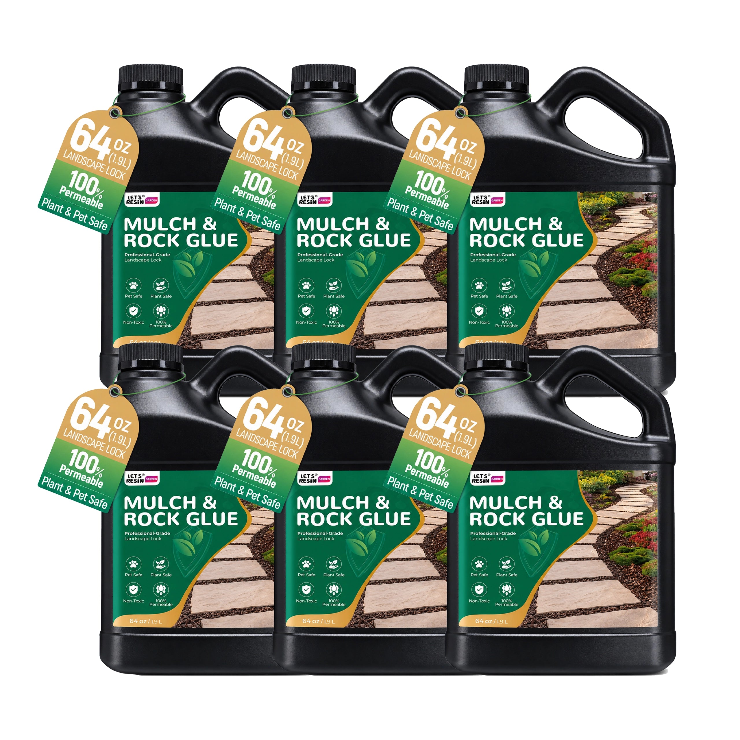 Mulch & Rock Glue