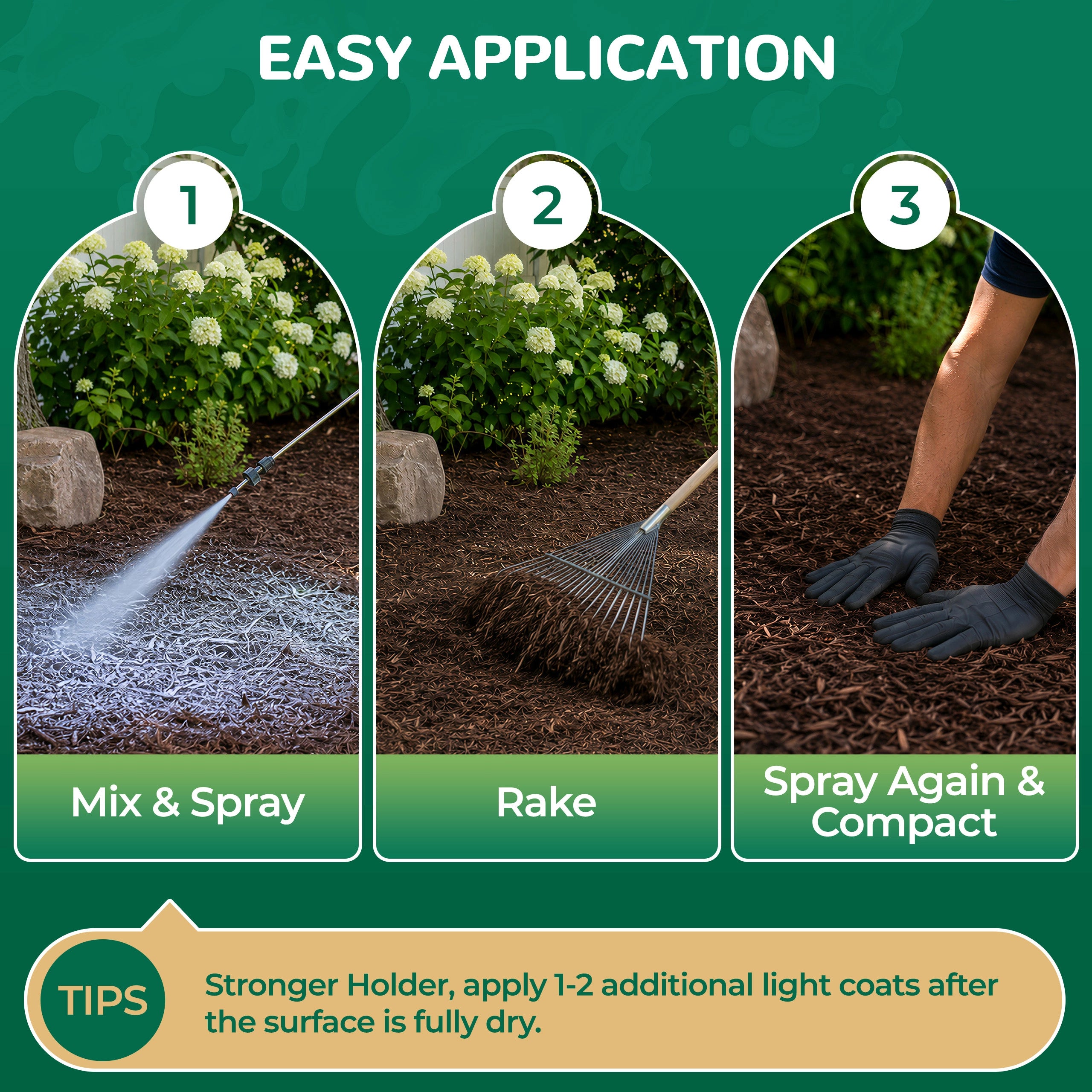 Mulch & Rock Glue