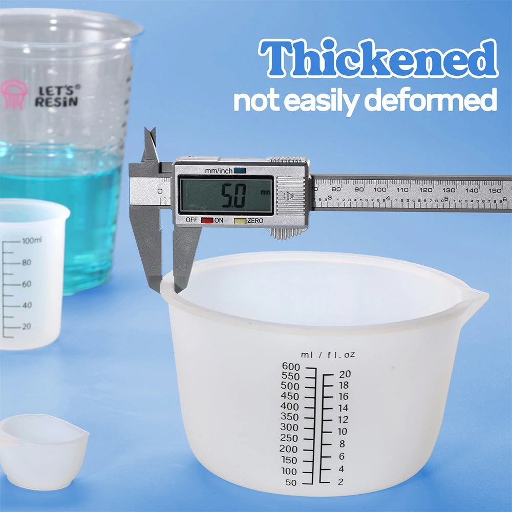 Large Silicone Measuring Cup Set
