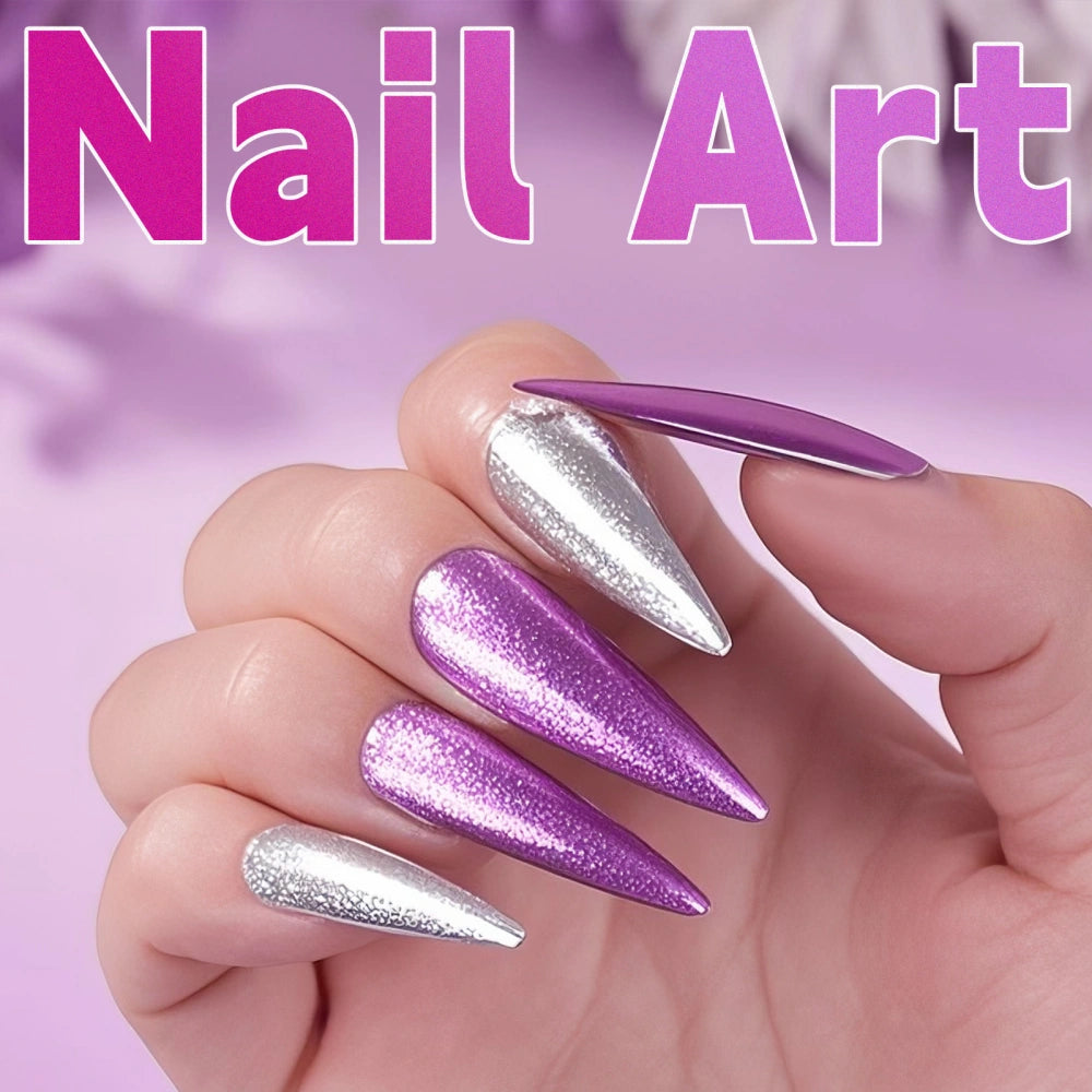 Metallic Mirror Chrome Powder Set