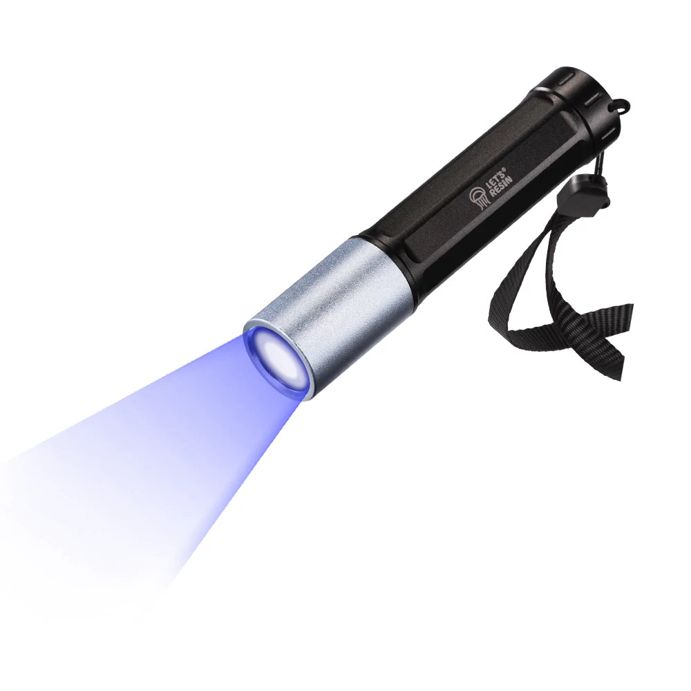Rechargeable 365nm UV Flashlight for Resin Curing