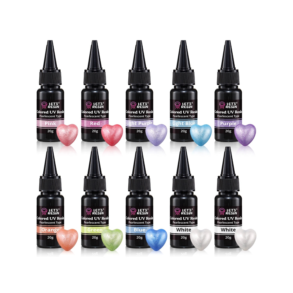 Multi-color Pearlescent UV Resin