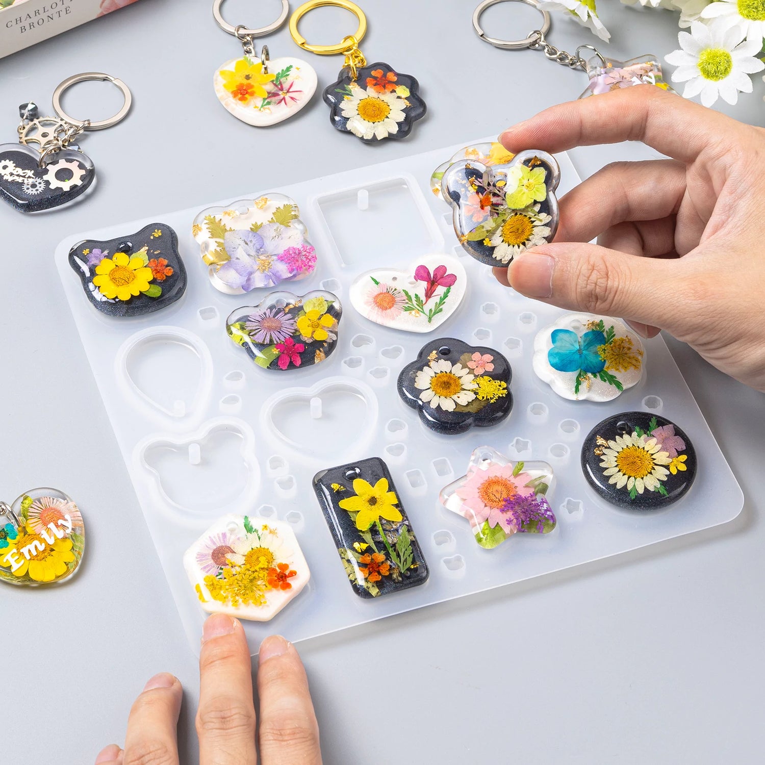 epoxy resin pendant mold