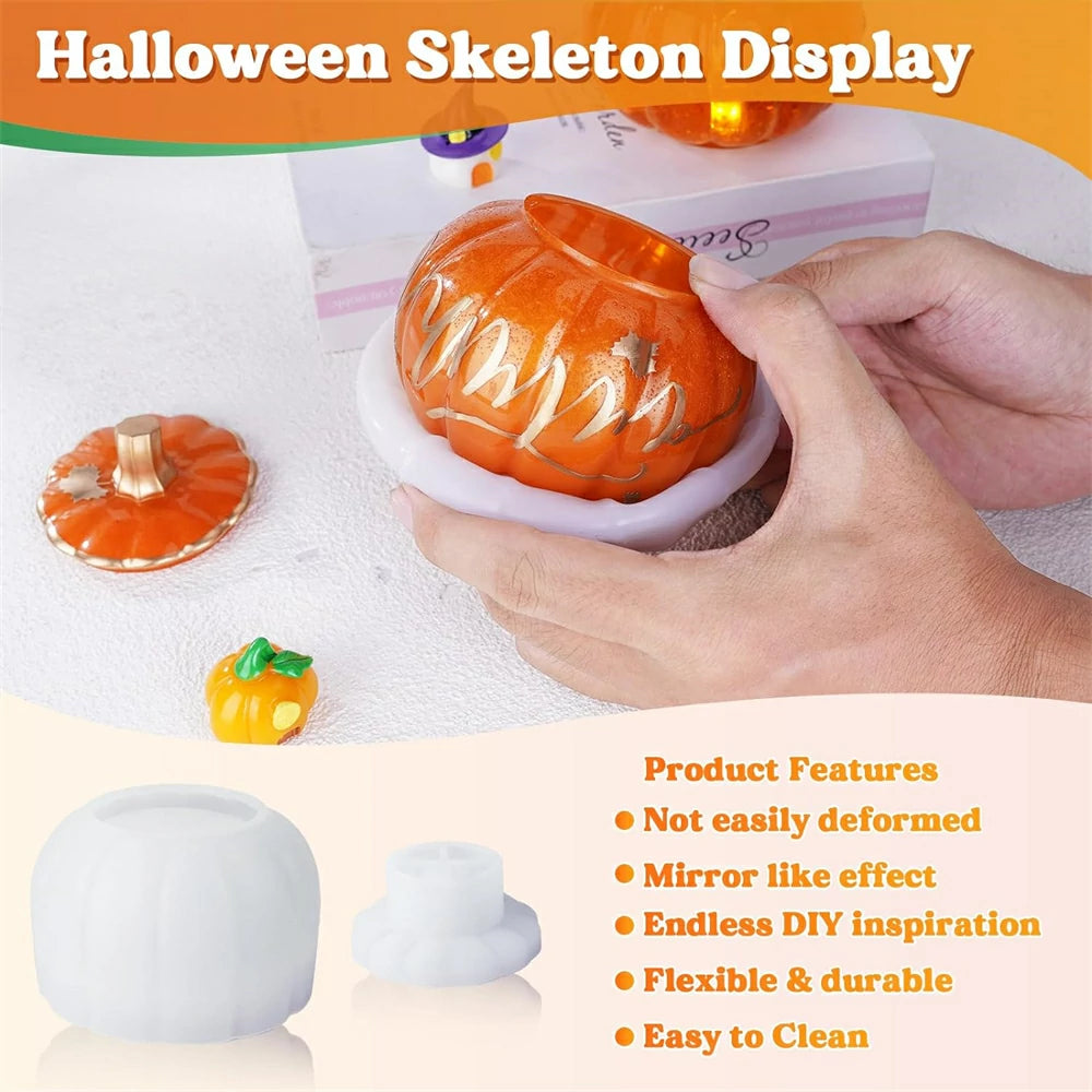 pumpkin resin mold