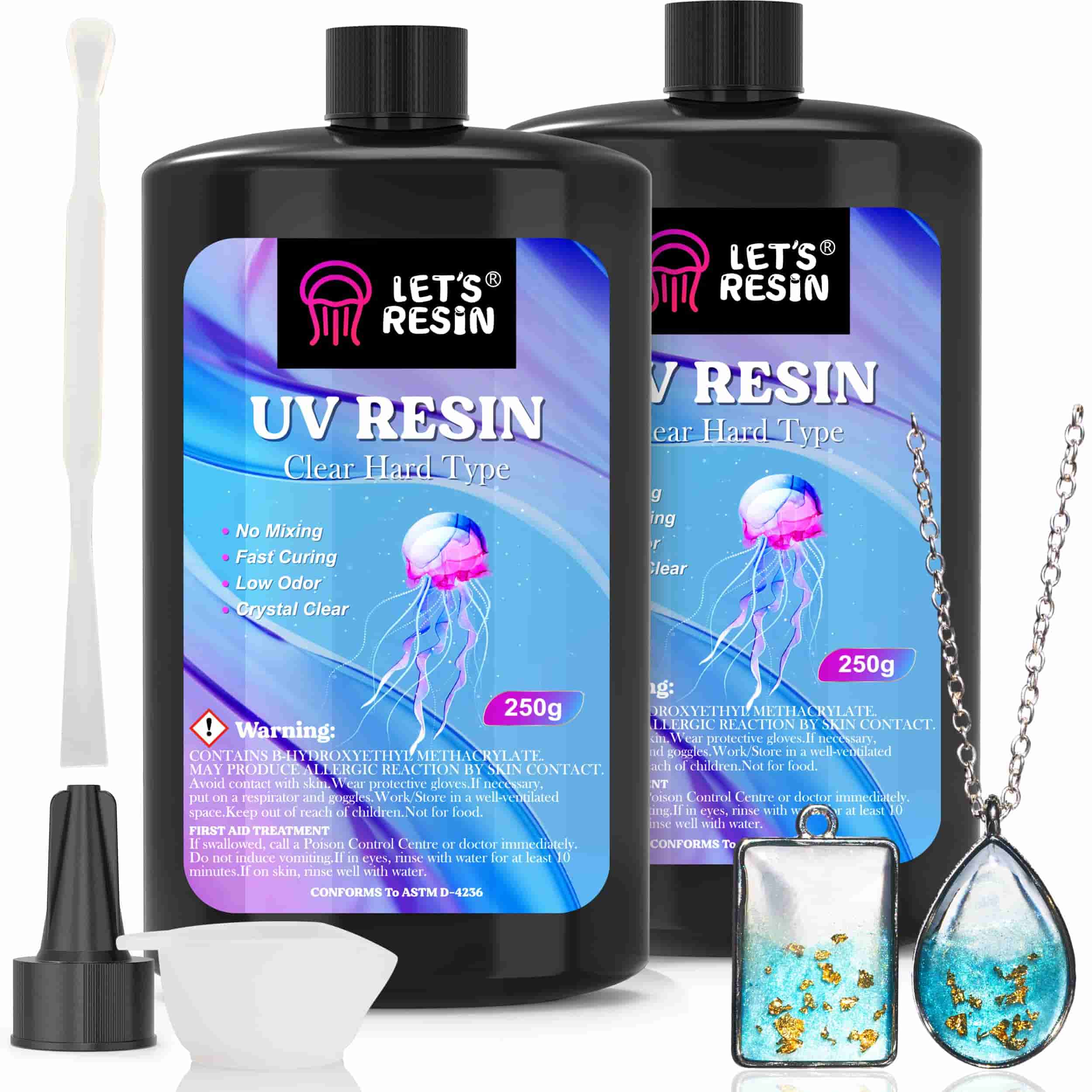 Clear UV Resin (Hard Type) - 500g