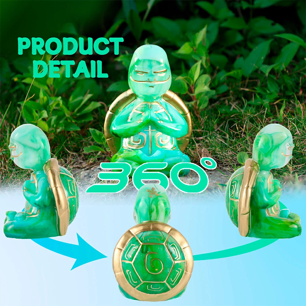 Turtle Yoga Statues Decor for Resin Casting
