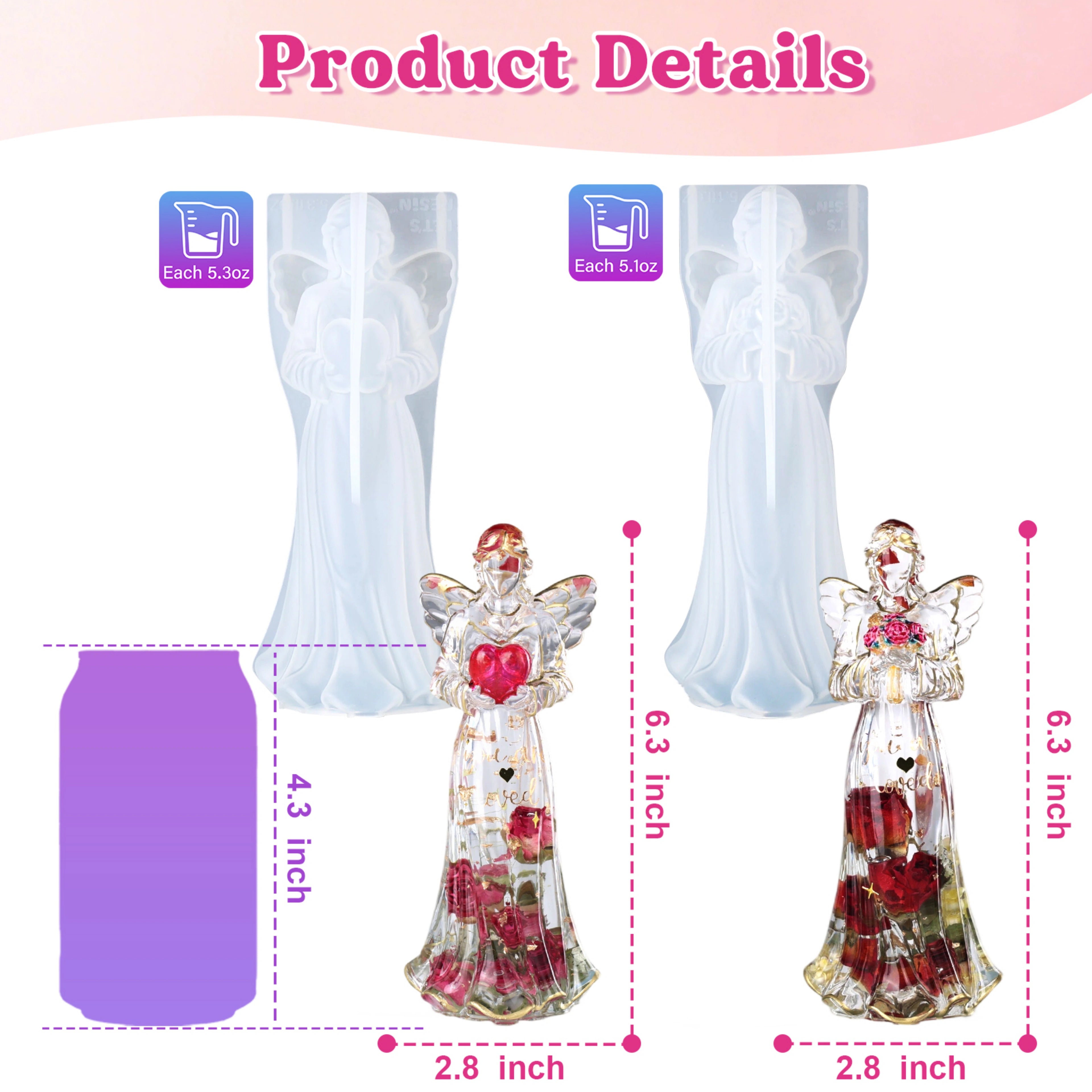Angel Resin Molds