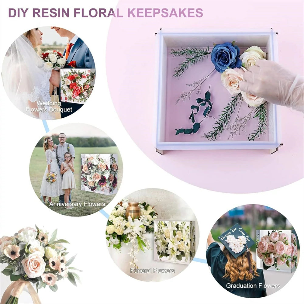 resin flower molds