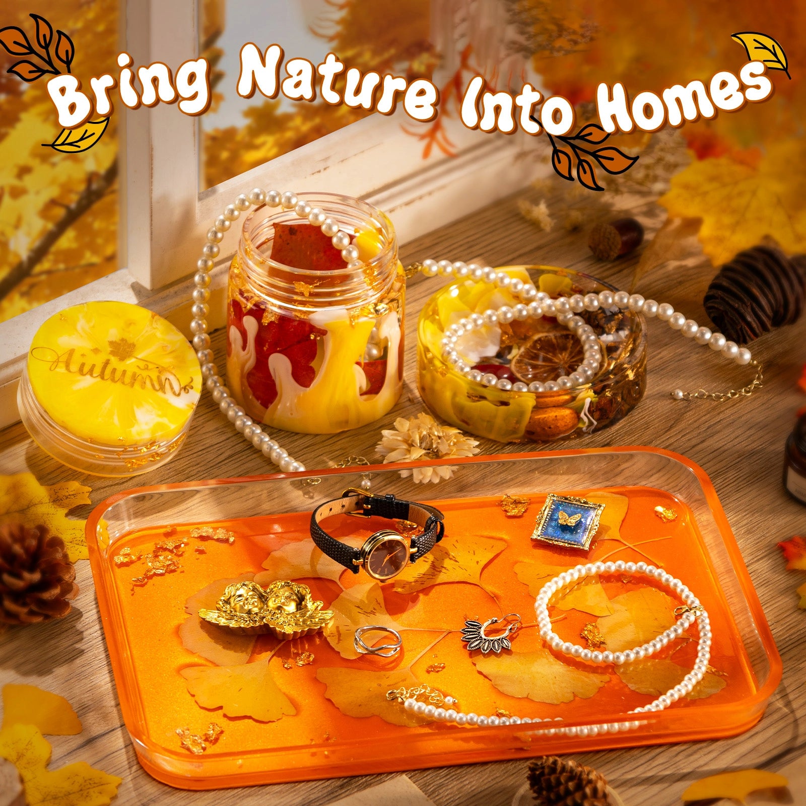 Tray & Ashtray & Jar Resin Molds