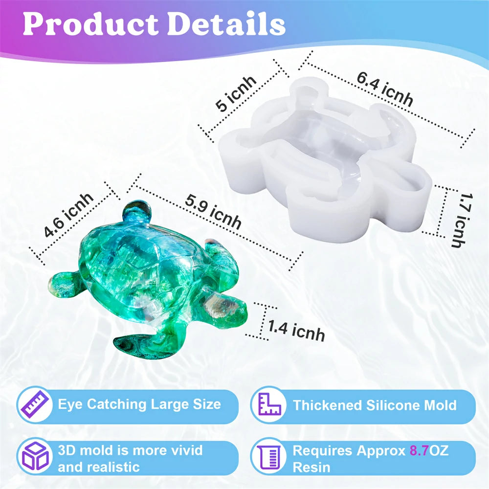 Turtle Silicone Mold