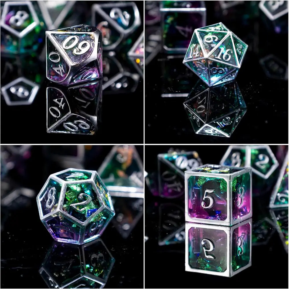 Upgraded Polyhedral Dice Resin Molds