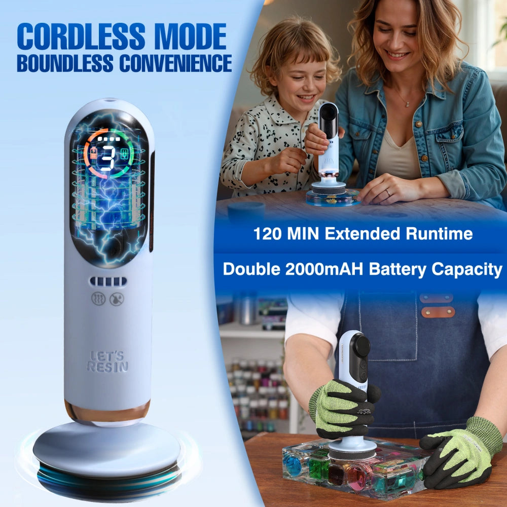 4-in-1 Precision Resin Sander For Epoxy Resin