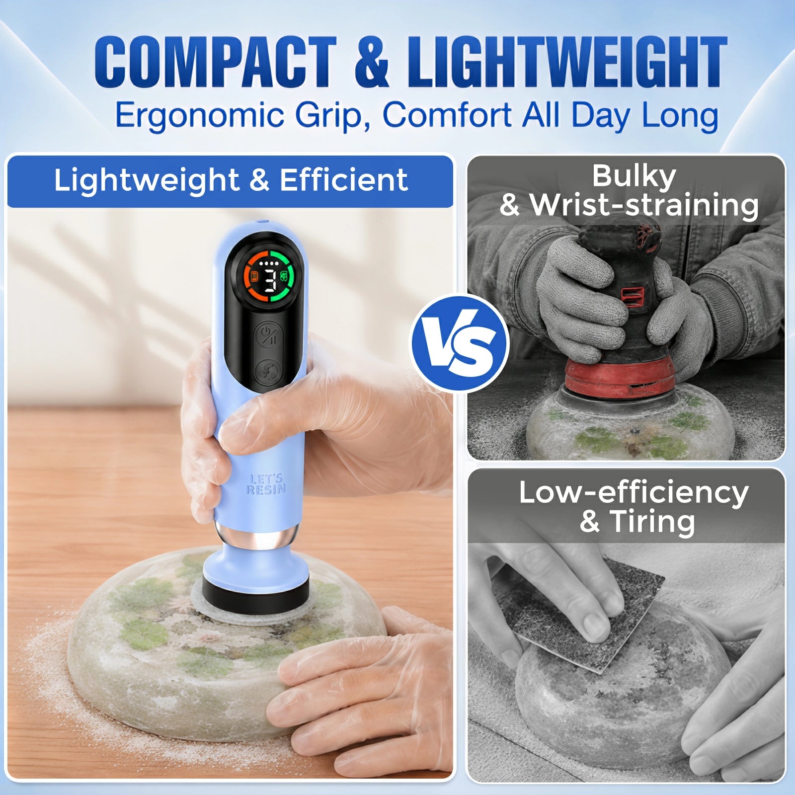POWERFUL 4-IN-1 RESIN POLISHING MACHINE