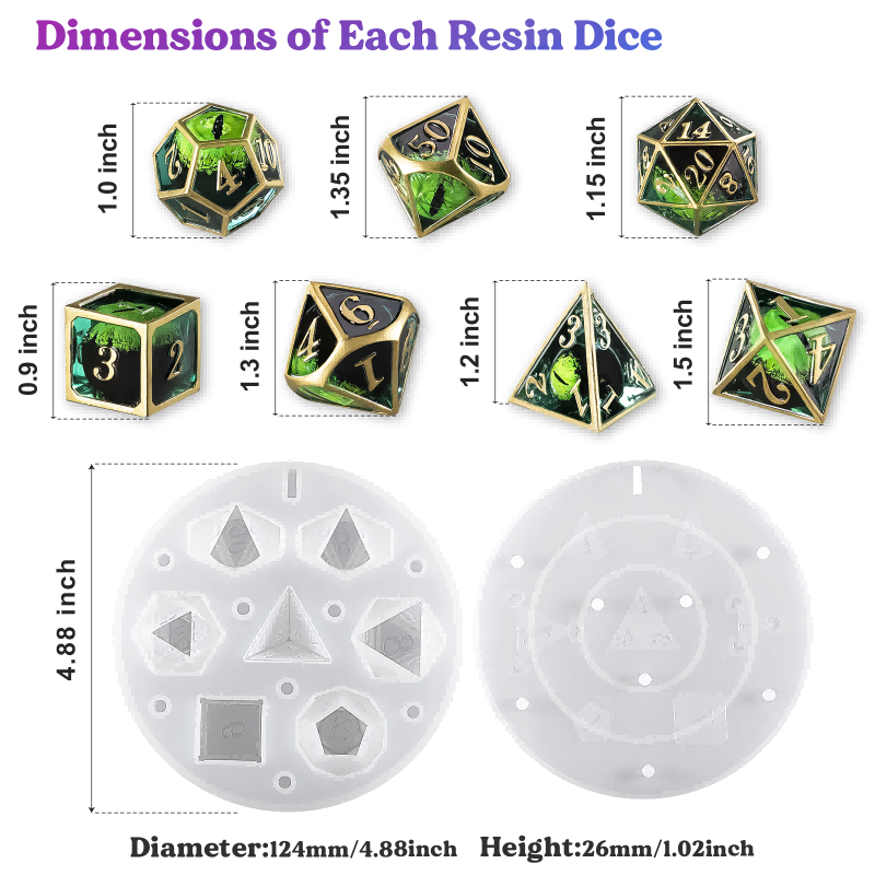 dice molds for resin