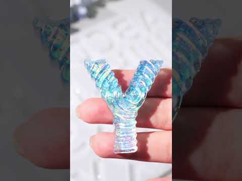 Ocean Wave Letter Resin Molds